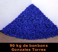 90 kg de bonbons, Gonzales Torres